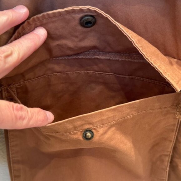 Forever 21 Camel Hooded Anorak Jacket - Women's Medium - Picture 11 of 12